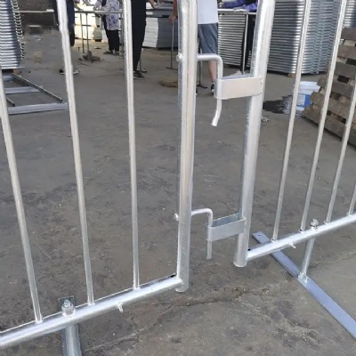 Crowd Control Barrier 1100mm*2400mm Galvanized Barricade