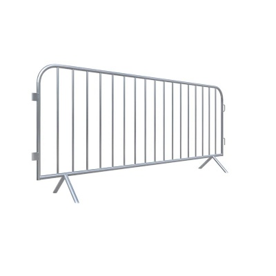 Crowd Control Barrier With Metal Bridge Feet|Crossed Feet
